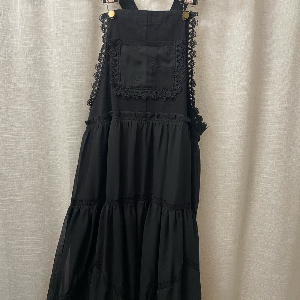 Free People Dup Amazon overall dress